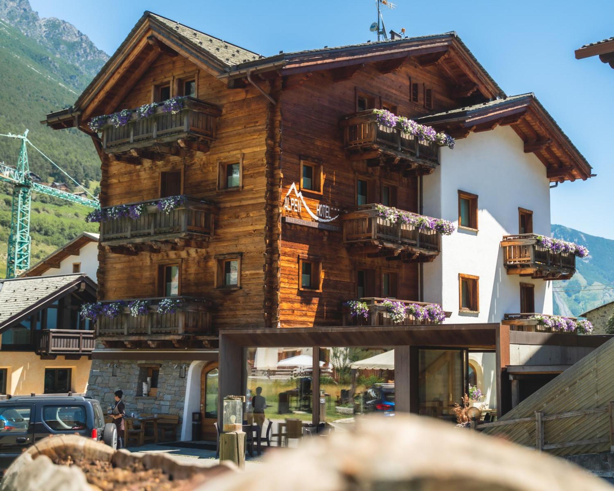 Alpen Hotel Chalet Pradelle Exterior foto