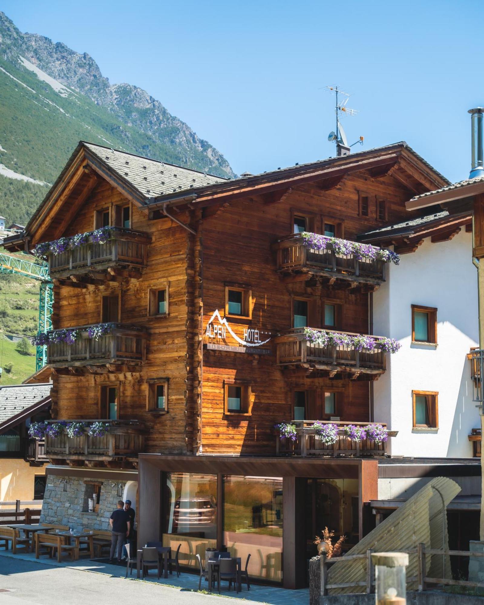 Alpen Hotel Chalet Pradelle Exterior foto